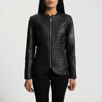Leather Jacket for Women Black