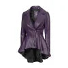 Womens Asymmetrical Biker Leather Jacket