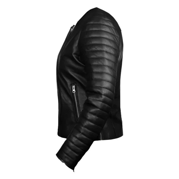 Soft and Stylish Bikers Black Leather Jacket
