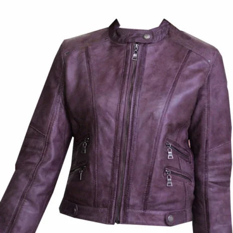 Style Biker Jacket For Ladies