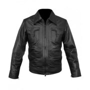Classic Leather Biker Jacket