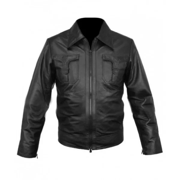 Classic Leather Biker Jacket
